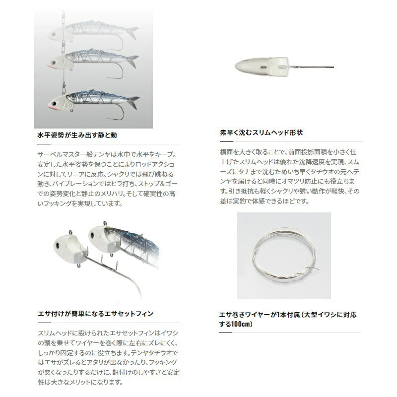 PN-TQ1V サーベルマスター船テンヤ 40号