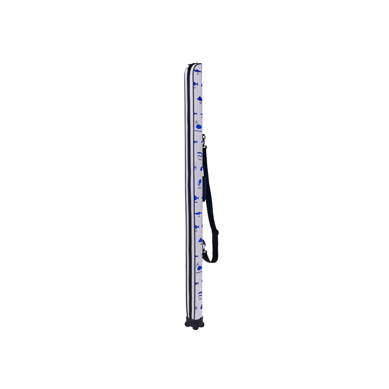 GC270 スリムロッドケース 145cm ホワイト(魚柄)