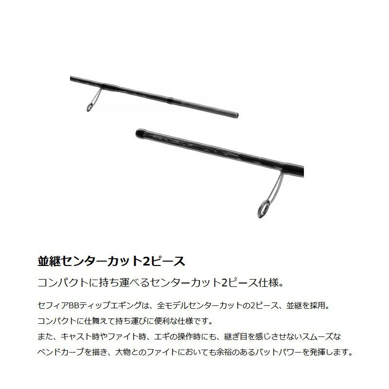 23セフィアBBティップエギング R-S66ML-S