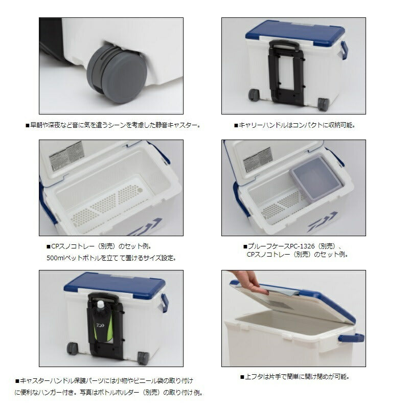 シークールキャリー2 GU2500 ホワイト/レッド