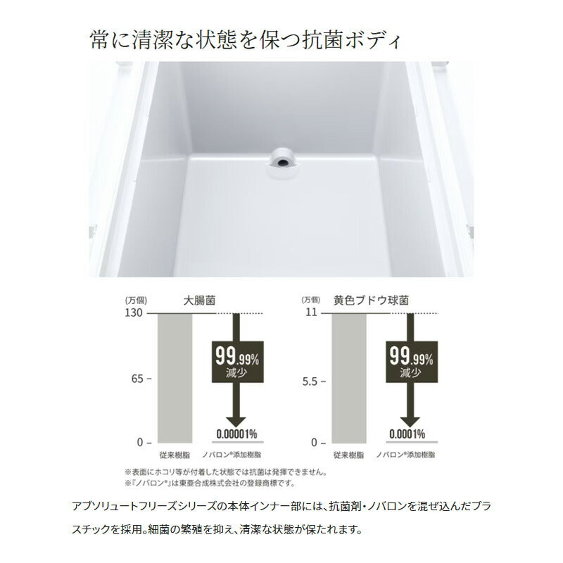 NB-040W アブソリュートフリーズ ウルトラプレミアム 40L クールホワイト