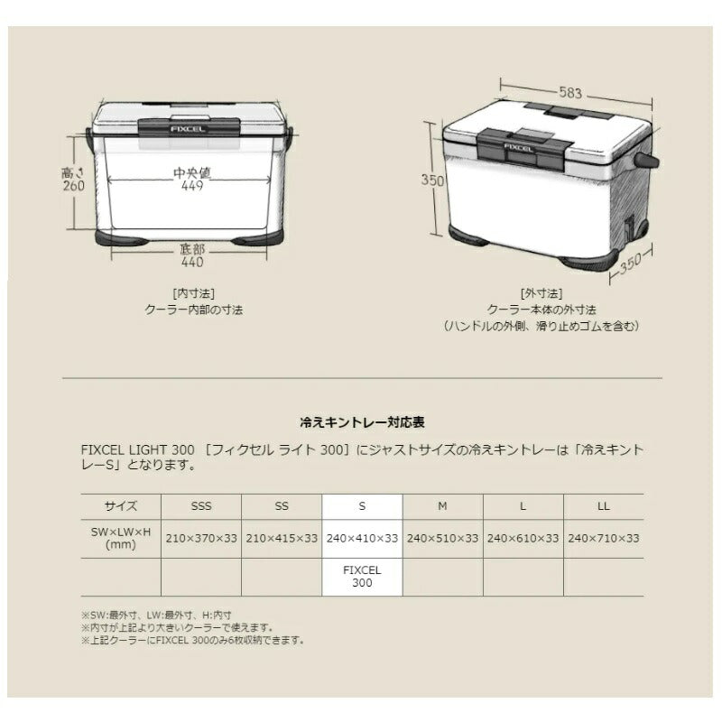 NF-430V フィクセル ライト 30L ホワイト
