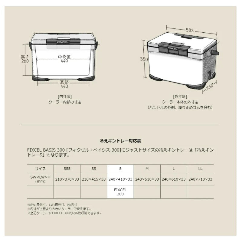 NF-330V フィクセル ベイシス 30L ホワイト