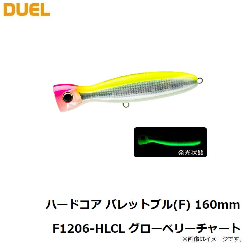 F1206 ハードコア バレットブル (F) 160mm