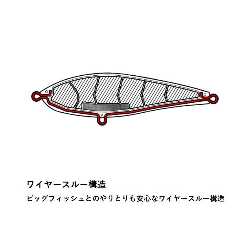 F1236 ハードコア ウォータードライブ (S) 150mm
