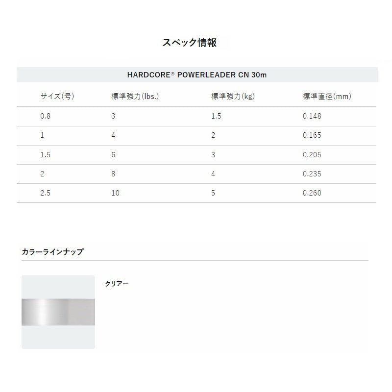 パワーリーダー CN 30m