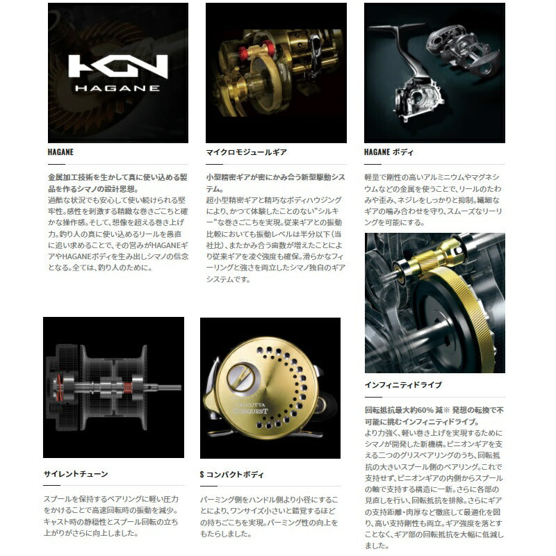 22 カルカッタコンクエスト 201XG LEFT