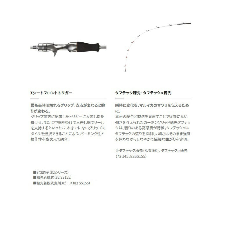22 リアランサーマルイカ 82SS-155