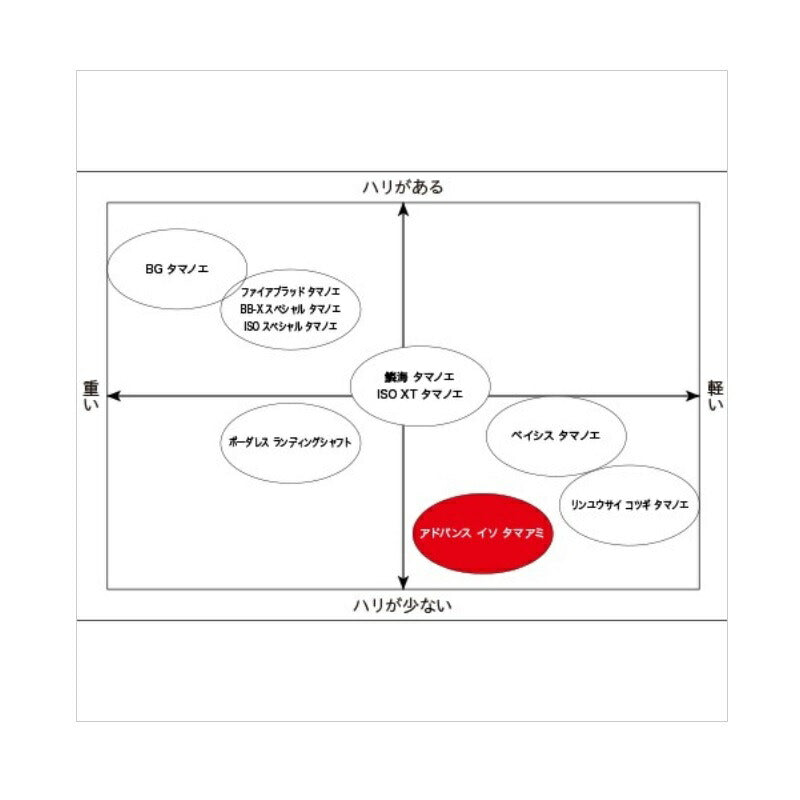 アドバンス磯 玉網 400