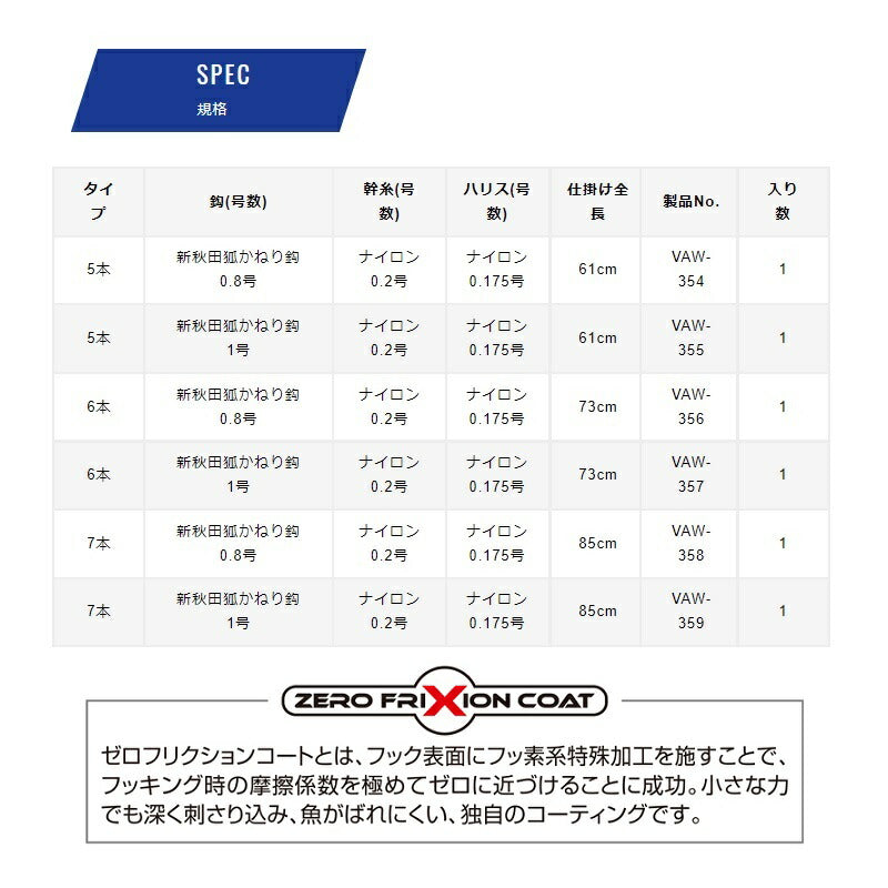 ワカサギ仕掛け 1号