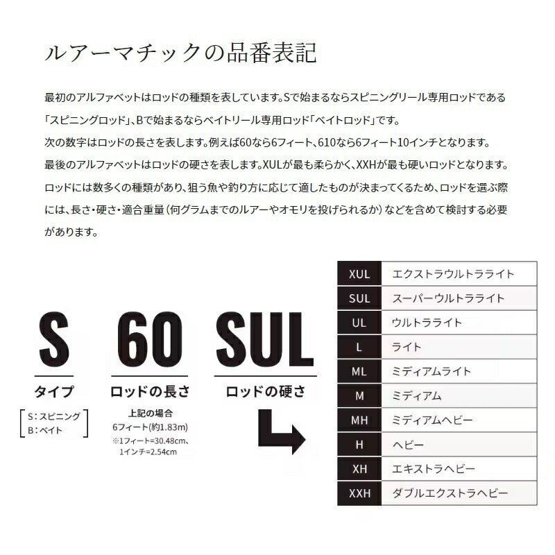 23 ルアーマチック トラウト S60XUL