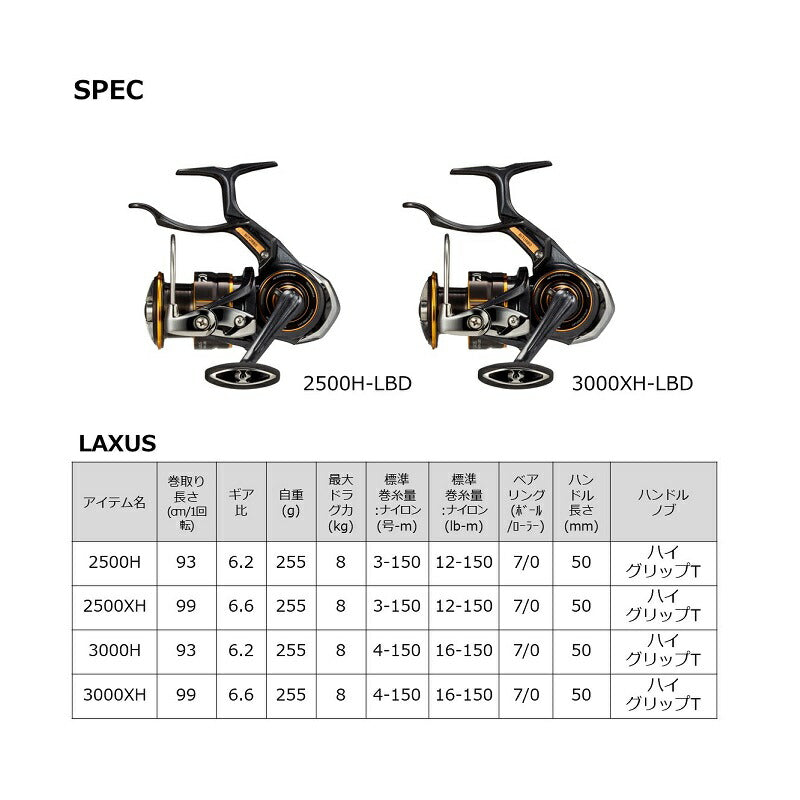 23ラグザス 2500H-LBD