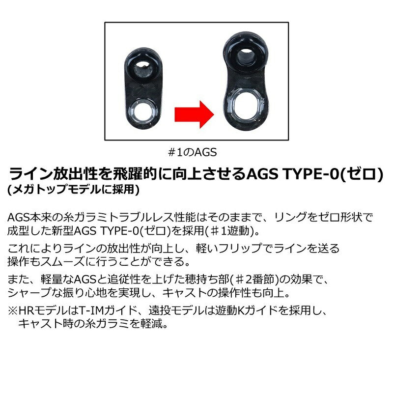 21メガディス AGS 1.25-50・N – つり具のBunBun.com