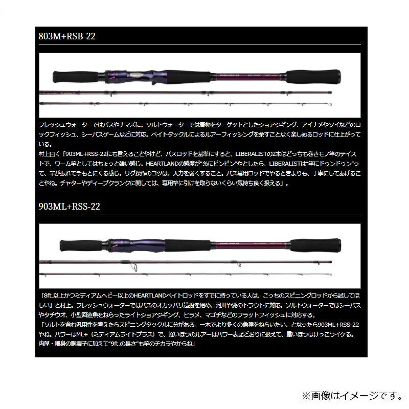 ハートランド リベラリスト 803M+RSB-22 – つり具のBunBun.com