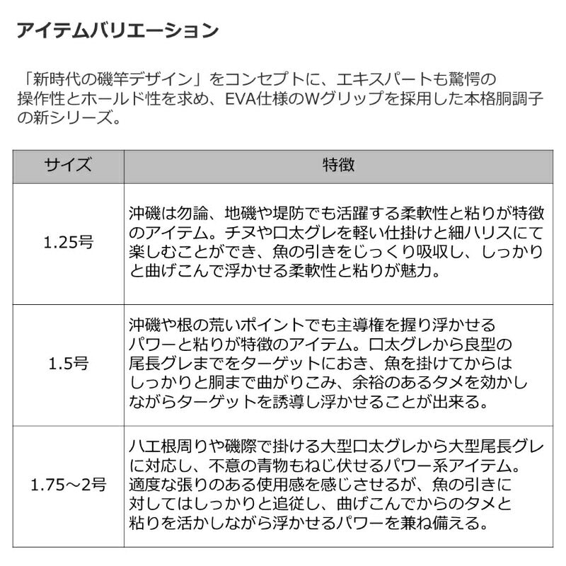 大島 フレイムホーク 1.25-50