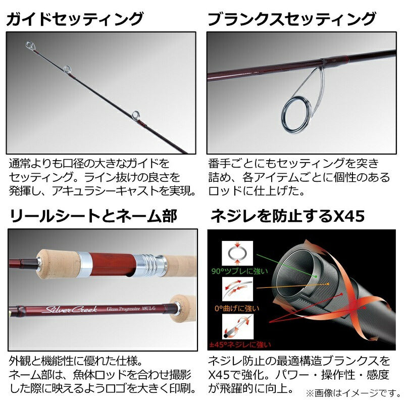 シルバークリーク グラスプログレッシブ 46LB-G