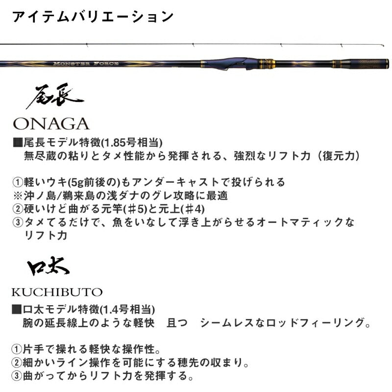 23モンスターフォース AGS 尾長H50