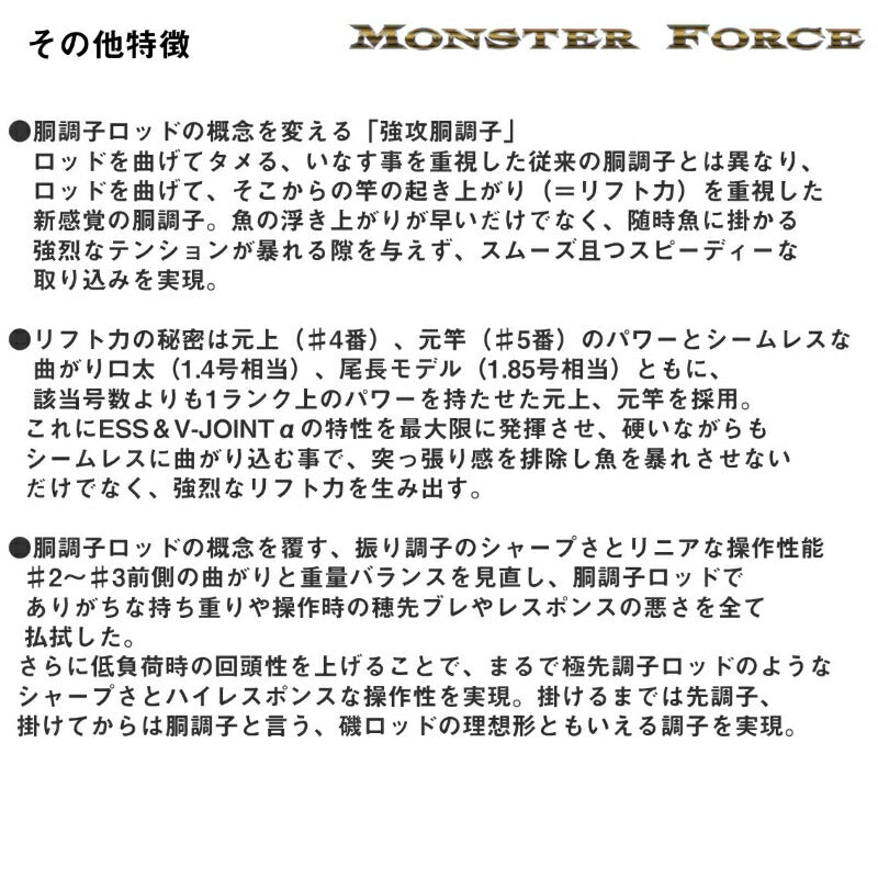 23モンスターフォース AGS 尾長H50