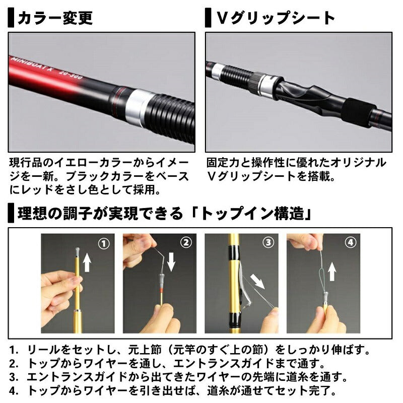 たかっさん　ダイワ　IL　ミニボートX　20-300　インターライン インターライン ミニボート X 20－300 – フィッシングマックス WEBSHOP