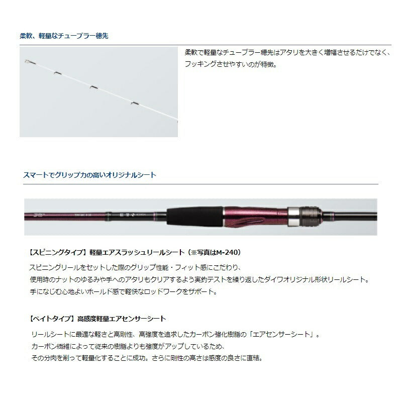 紅牙 テンヤゲーム (スピニングモデル) XH-240・V