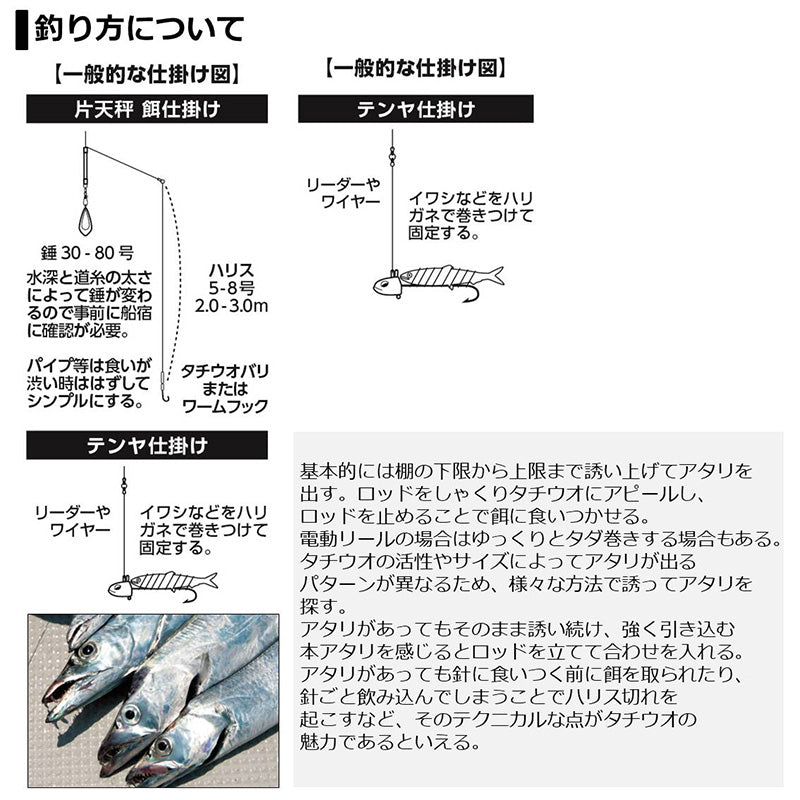 タチウオ X ML-190・R – つり具のBunBun.com