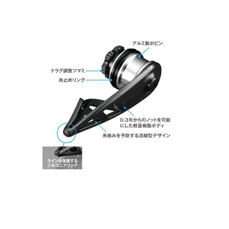 TH-201M ボビンワインダー ライトタイプ ブラック