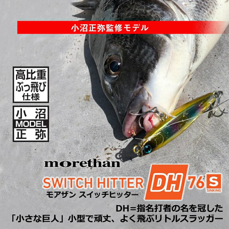 モアザン スイッチヒッター DH76S