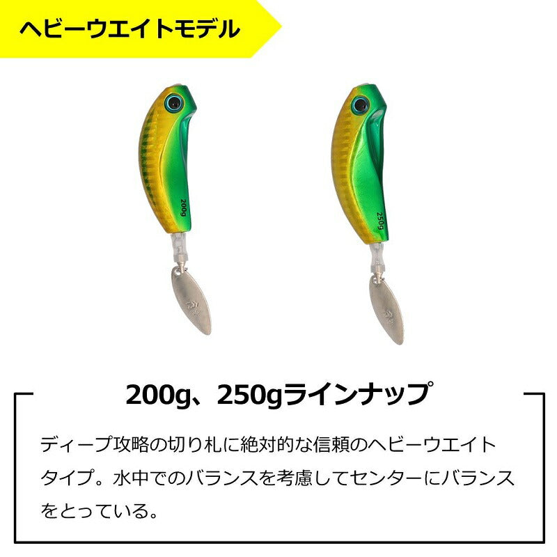 紅牙ブレードブレーカーTG玉神ヘッド 60g PHグリーンゴールド