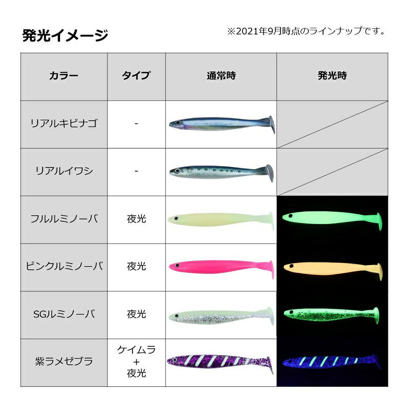 サムライ太刀 キビナゴシャッド 105