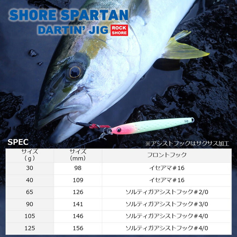 ショアスパルタン ダーティンジグ 65g