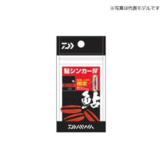鮎シンカー4スリム 1号 オレンジ