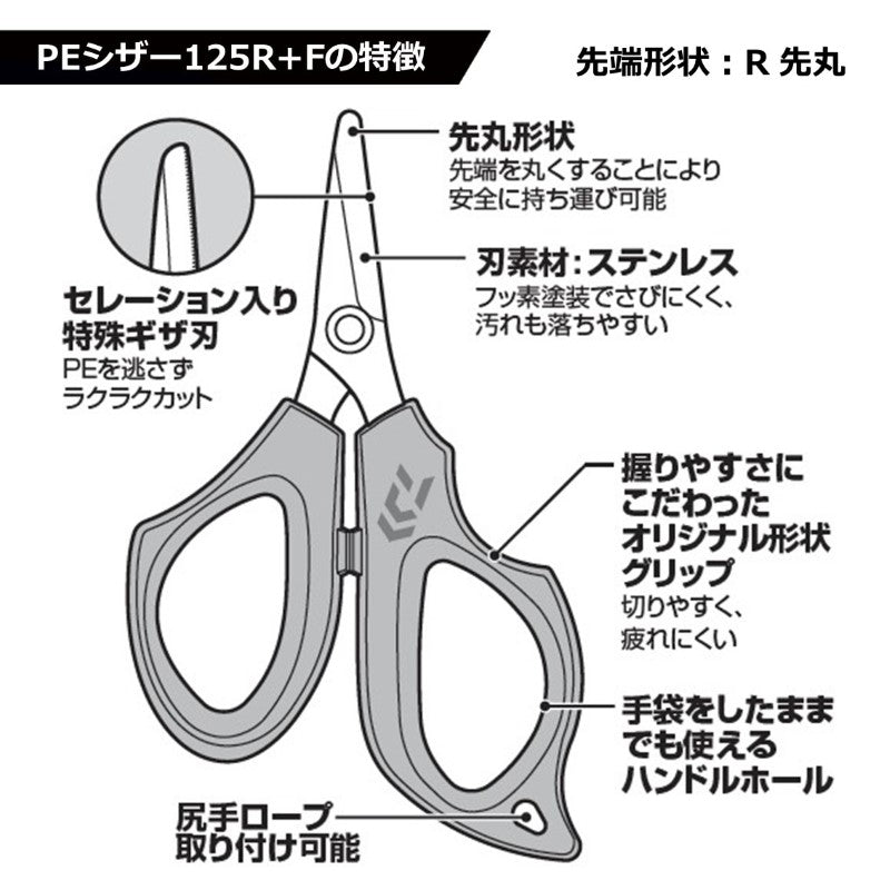 PEシザー 125S+F ブラック