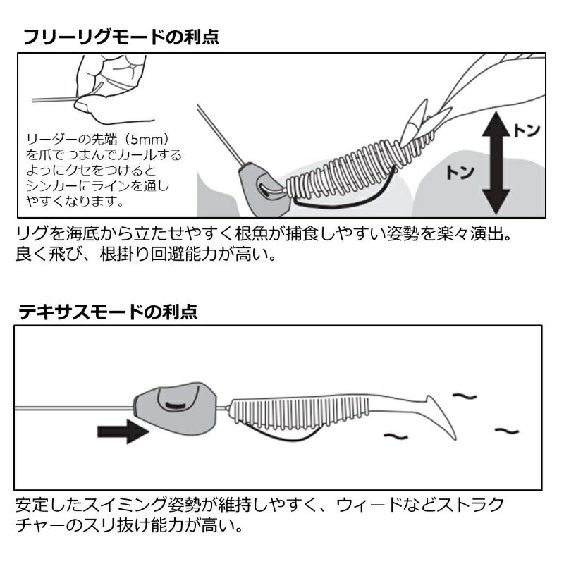 2WAY SINKER ツーウェイシンカー 42g