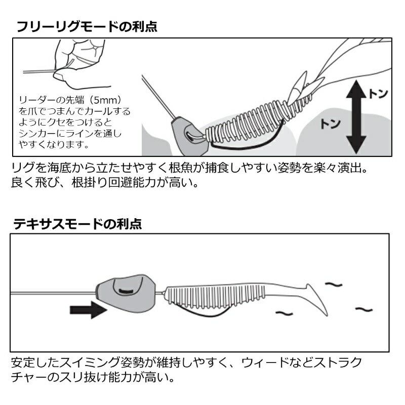 2WAY SINKER ツーウェイシンカー 56g
