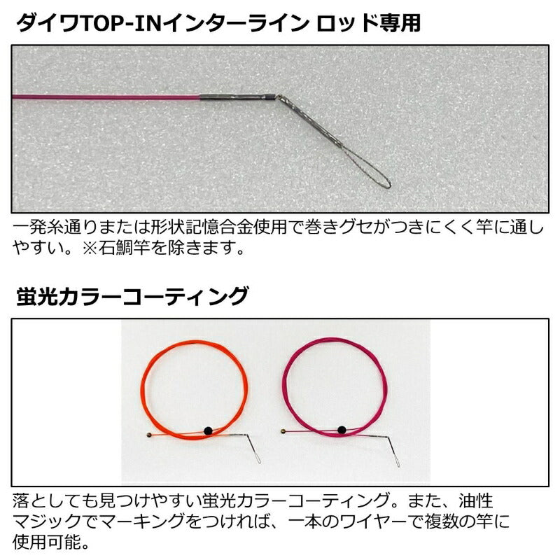 ダイワTOP-INワイヤー 1860NT オレンジ