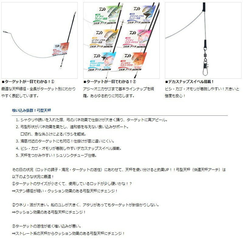 快適天秤アーチ 1.2mm-35cm