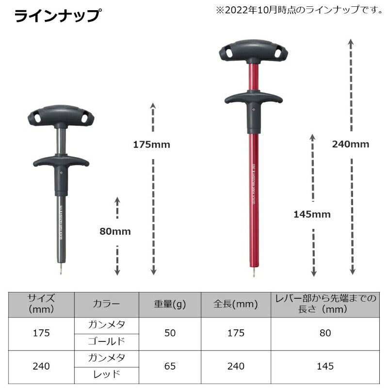 クイックハリハズシ2 175 ガンメタ