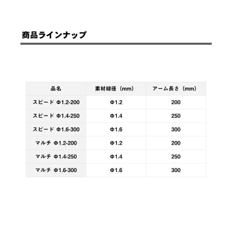 快適天秤 スピード Φ1.4-250