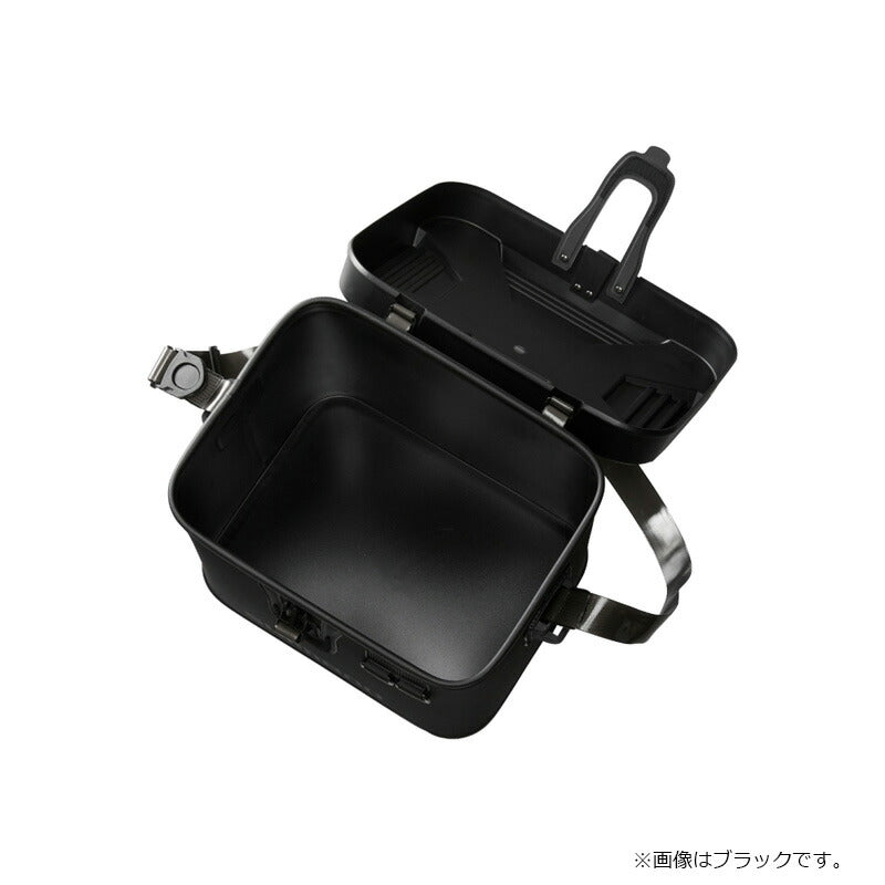 BK-001T タックルボートバッグ(ハードタイプ) 22L グレー