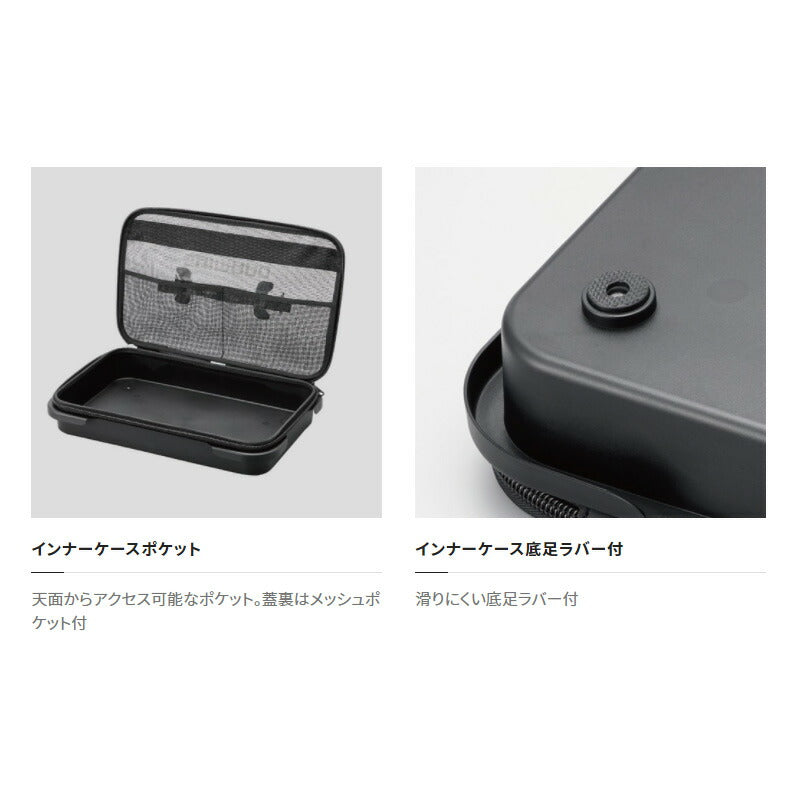 BK-001T タックルボートバッグ(ハードタイプ) 22L グレー
