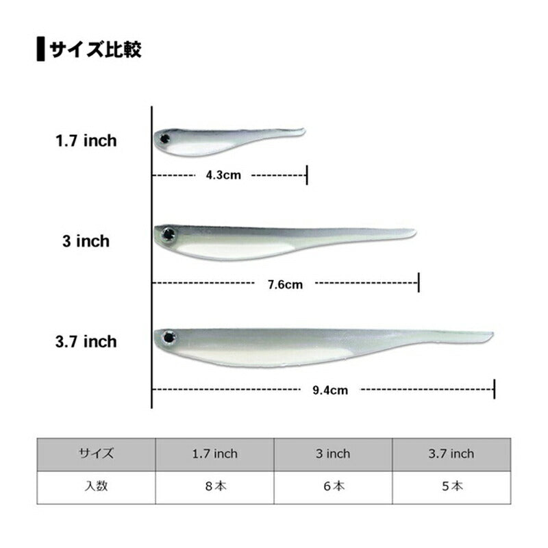 スティーズ リアルスラッガー 3.7 マジックシャッド