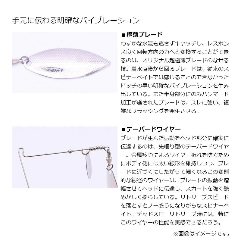 スティーズ スピナーベイト 1/2DW