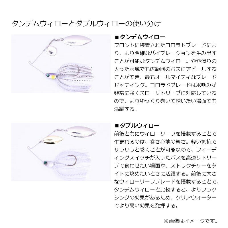 スティーズ スピナーベイト 1/2DW