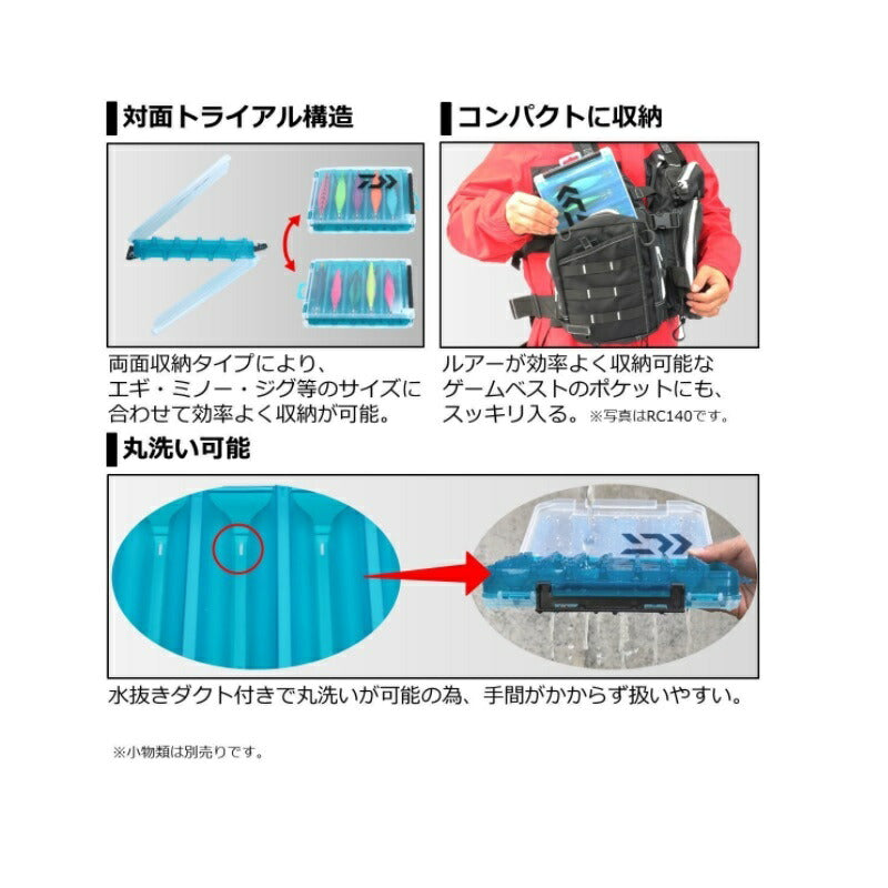 リバーシブルケース RC100 ブルー
