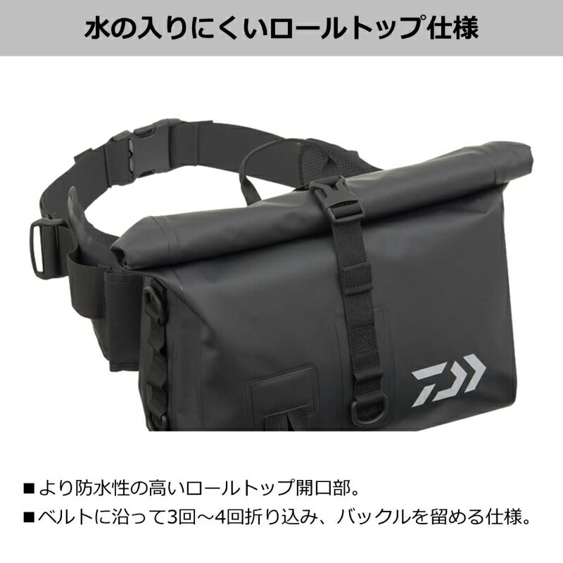 TP ヒップバッグ(D) ブラック