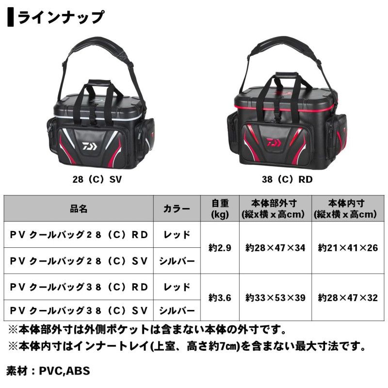 プロバイザー クールバッグ 28(C) シルバー