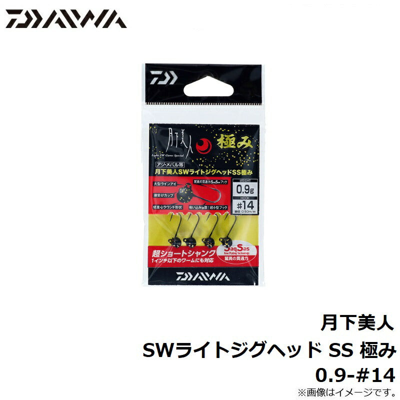 月下美人 SWライトジグヘッド SS 極み 0.9-#14