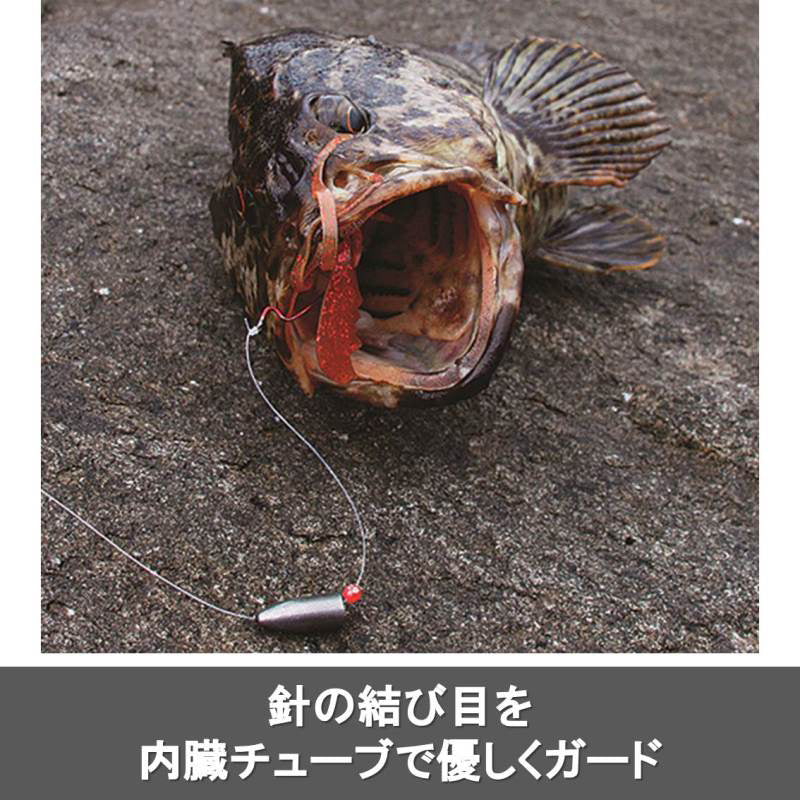 HRFノットガードビーズ8mm クリヤー