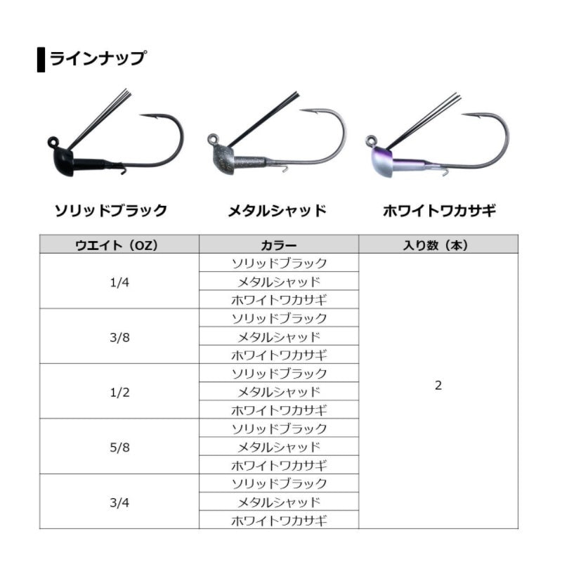 バンクハッカーヘッド 3/8oz