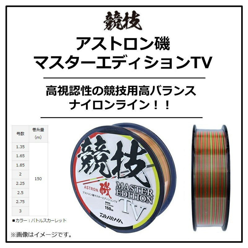 アストロン磯マスターエディションTV 150m バトルスカーレット